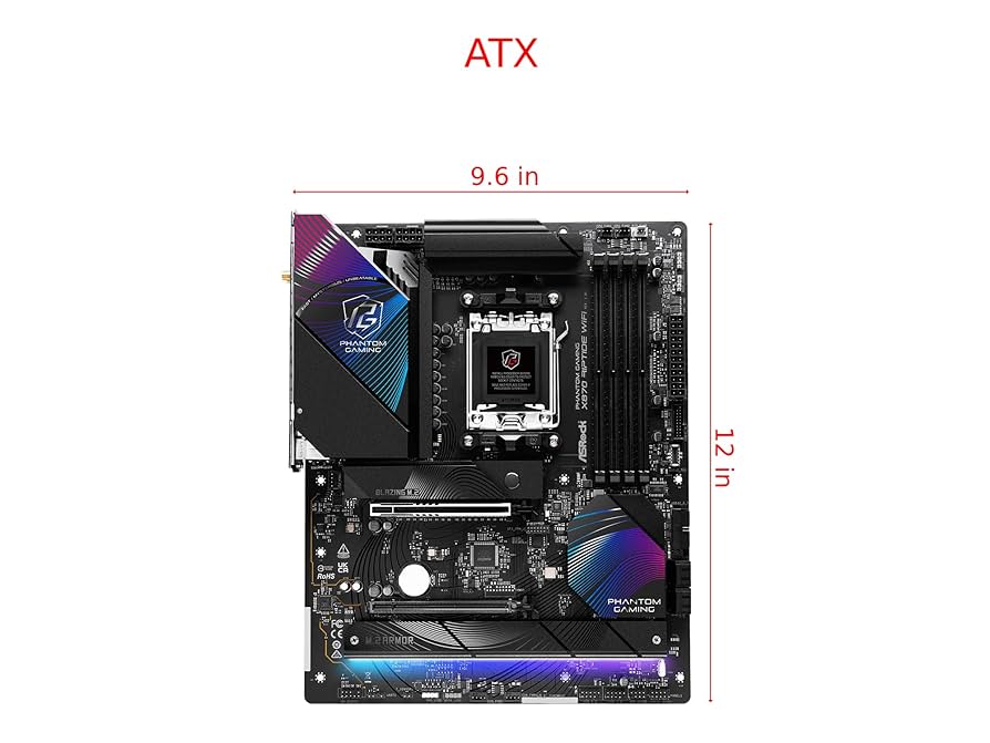 Amazon.com: ASRock Phantom Gaming X870 Riptide WiFi 7 AMD