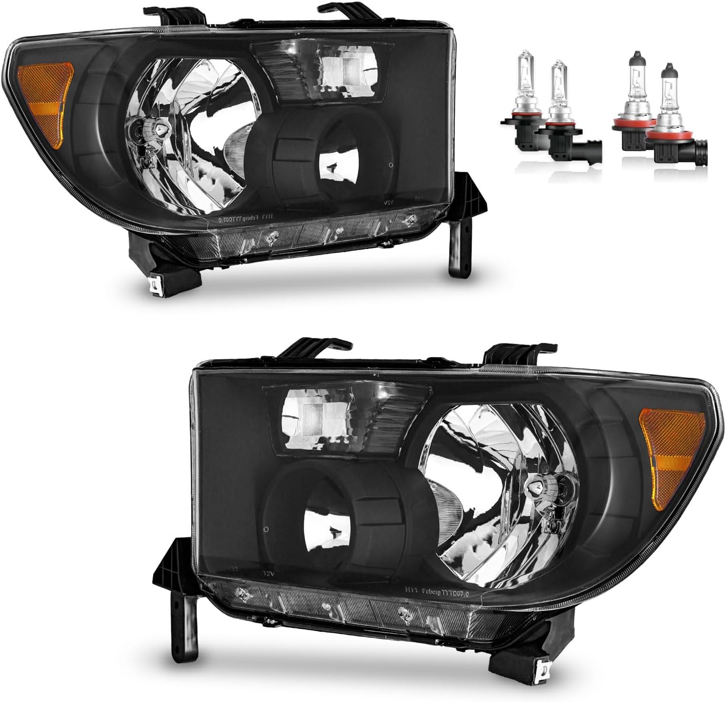 KarSpareHub For 20072013 Toyota Tundra Headlights Assembly