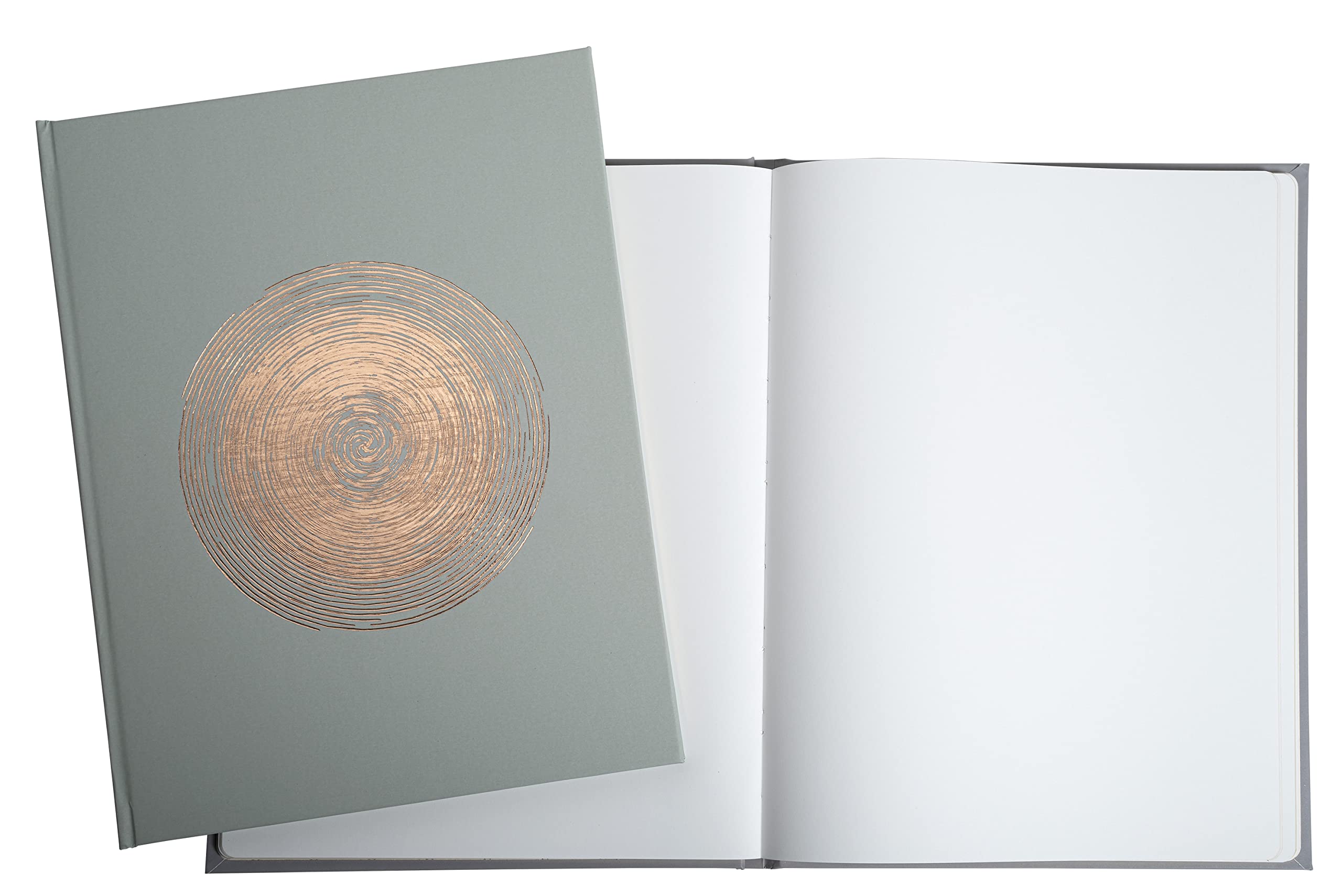 Exacompta - Ref. 47982E - 1 Guestbook 100 pages Ellipse gold edge - Green, vertical - Image 3