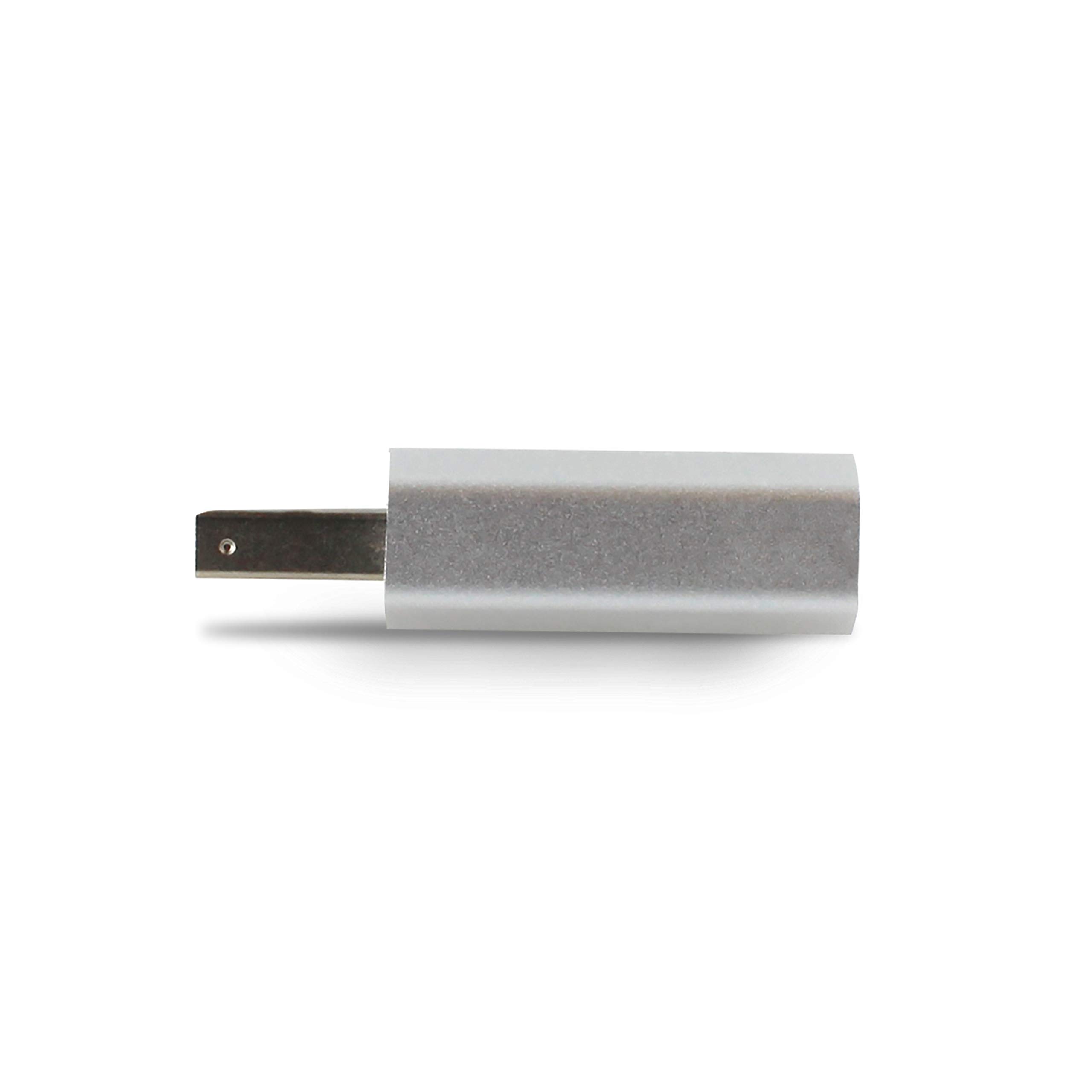 Metronic 460092 adapter USB 2.0 Stereo Audio zewnętrzny Plug & Play na jack 3,5 mm, kompatybilny z Windows i Mac
