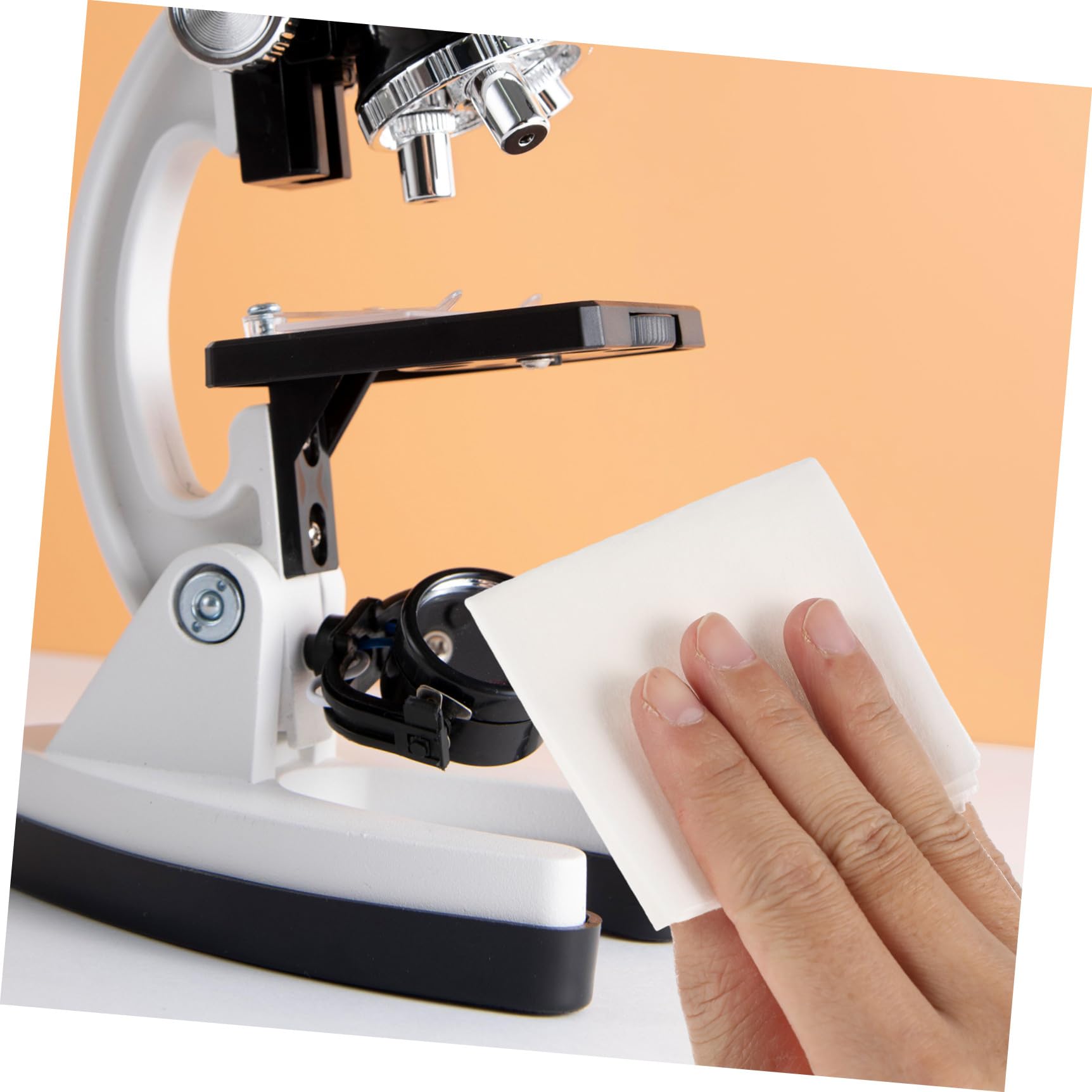 MAGICLULU Salviette in Carta Bianca senza Lanugine 300 Pezzi per Pulizia Lenti e Monitor Effetto Antistatico senza Polvere per Uso in Laboratorio e Dispositivi Elettronici