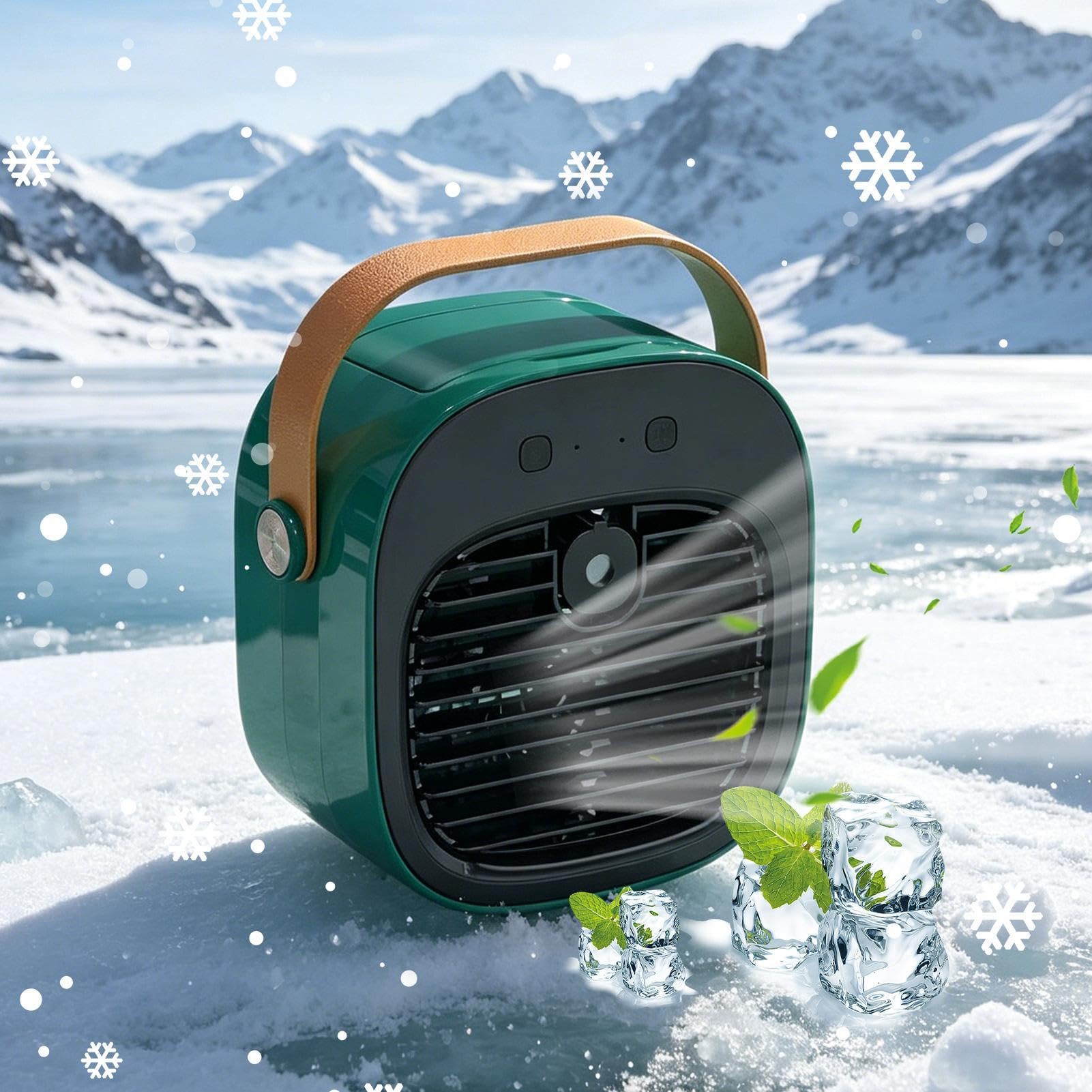 Ventilatore da Scrivania Personale Mini USB Ricaricabile 3 Velocità | Ventilatore Tavolo Personale Viaggio per piano di lavoro, camera da , comodino, ufficio domestico, viaggi,