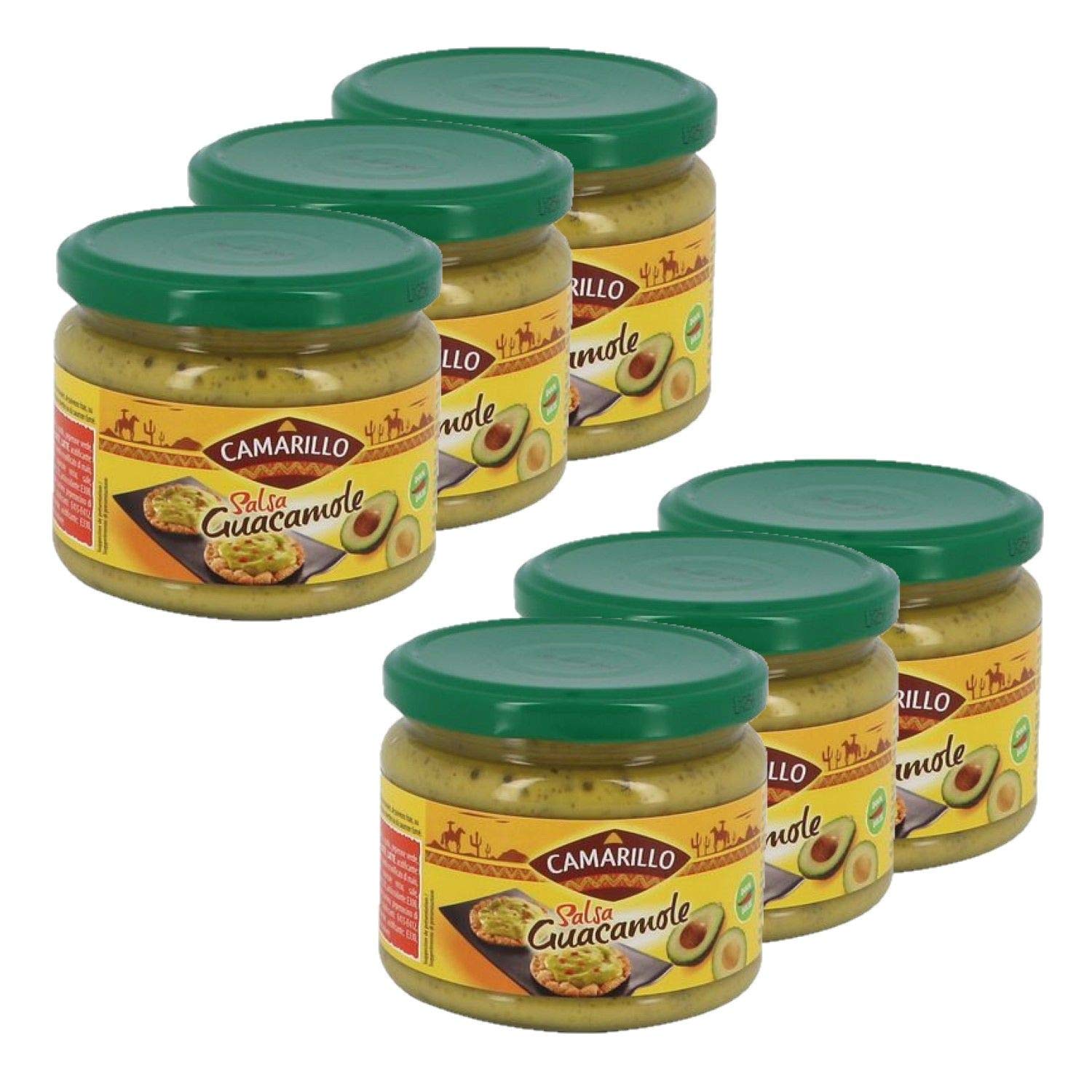 Lot 6x Guacamole - Camarillo - bocal 300g
