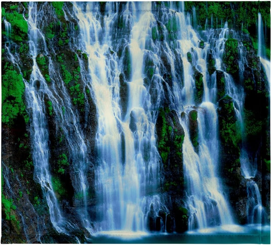 3dRose USA, California, McArthur-Burney Falls State Park, Burney Falls. 22x30 Bath Hand Pool Towel