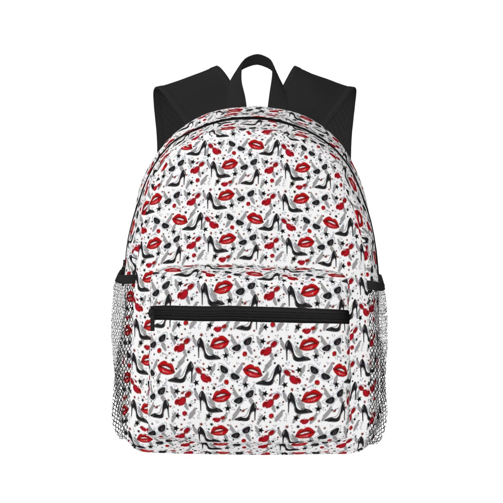 Sac à dos de randonnée décontracté avec imprimé imprimé talons hauts - 8