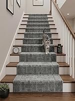 Vista 8 de Alfombra Pasillo Antideslizante Lavable con Respaldo de Goma, Alfombrilla de Suelo Personalizada para Cocina, Pasillo, Escaleras, Dormitorio, Baño