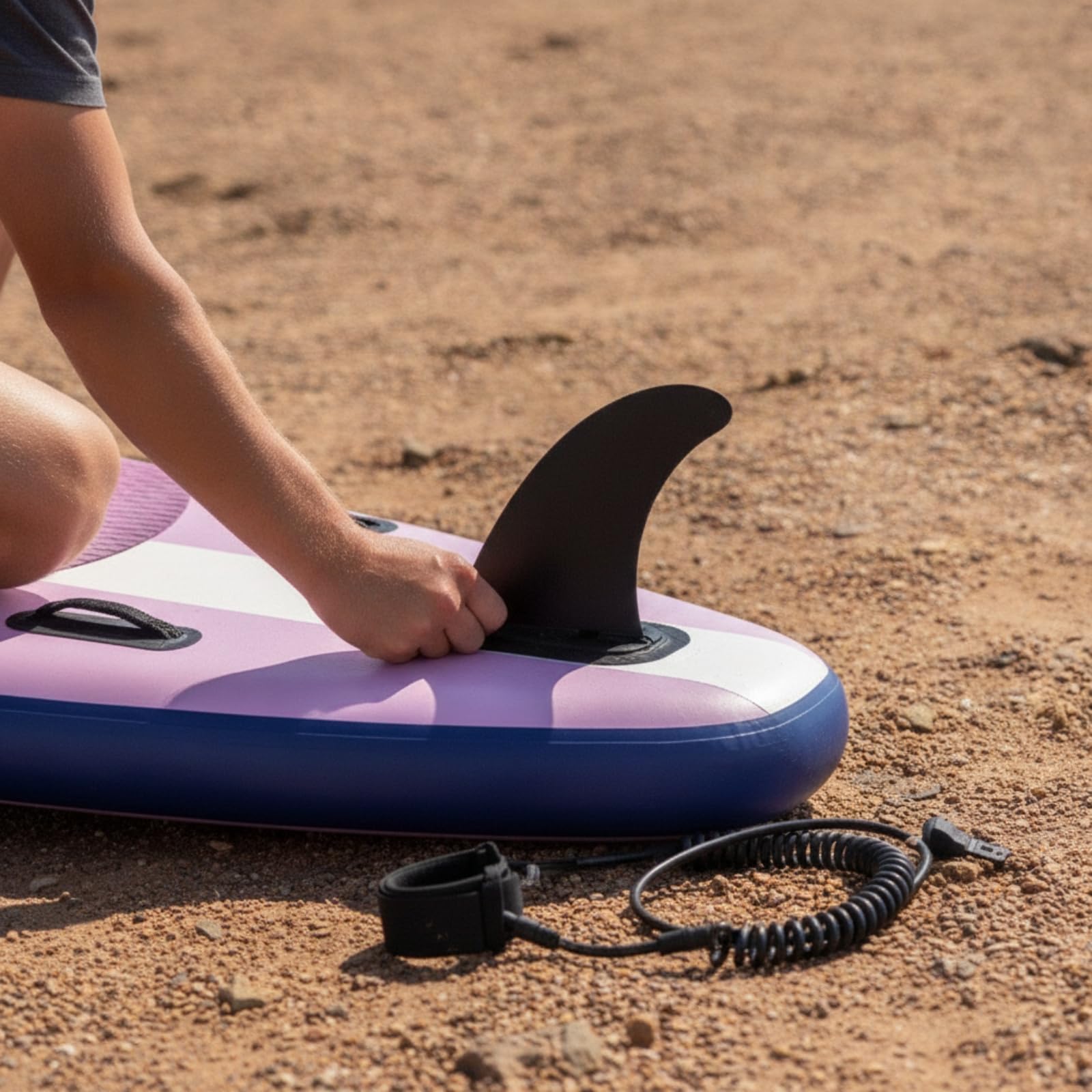 Qianly Tabla Paddle Inflable Portátil Tabla Paddle Hinchable Resisn para Adultos