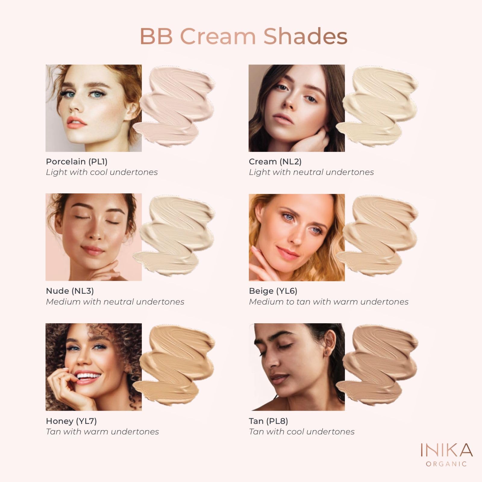 INIKA Organic BB Cream Nude