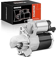 A-Premium Starter Motor for Buick LaCrosse, Cadillac SRX, Chevy Equinox Impala, GMC Terrain - 3.0L 3.6L V6 12V 1.4kW 12-Tooth CW