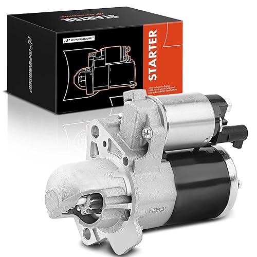 A-Premium Starter Motor Compatible with Buick, Cadillac, Chevy, GMC & More - Allure, Lacrosse, SRX, XTS, Equinox, Colorado, Impala, Malibu, Canyon, Terrain - 3.0L 3.6L - 12V 1.4KW 12 Teeth CW