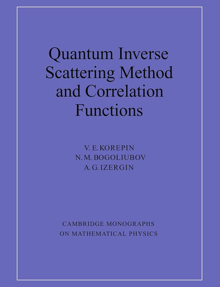 洋書 Quantum Inverse Scattering Method 洋書 Quantum Inverse Scattering Method Quantum Inverse