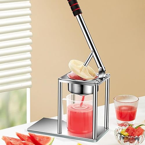 Miniatura 7 de Exprimidor manual de exprimidor de limón  Extractor de jugo multiusos de 11.8 x 9.8 x 5.1 in, prensa de lima naranja, exprimidor comercial de