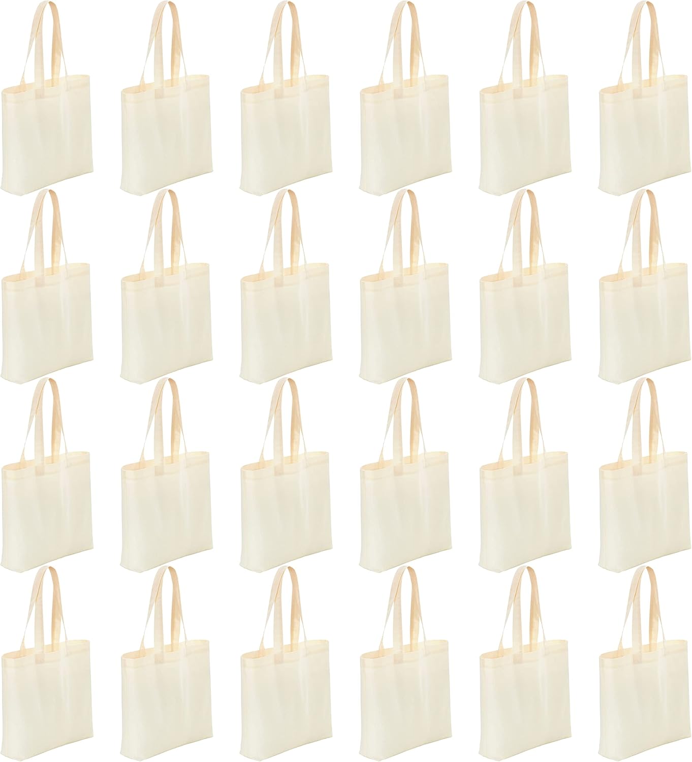 Make Market Cotton Tote Bag, 24 Pack