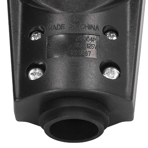 Miniatura 8 de Enchufe RV 30A Rv Plug Macho Reemplazo 3 Prong Conector Eléctrico Con Mango US Plug 125V, Electricalplug