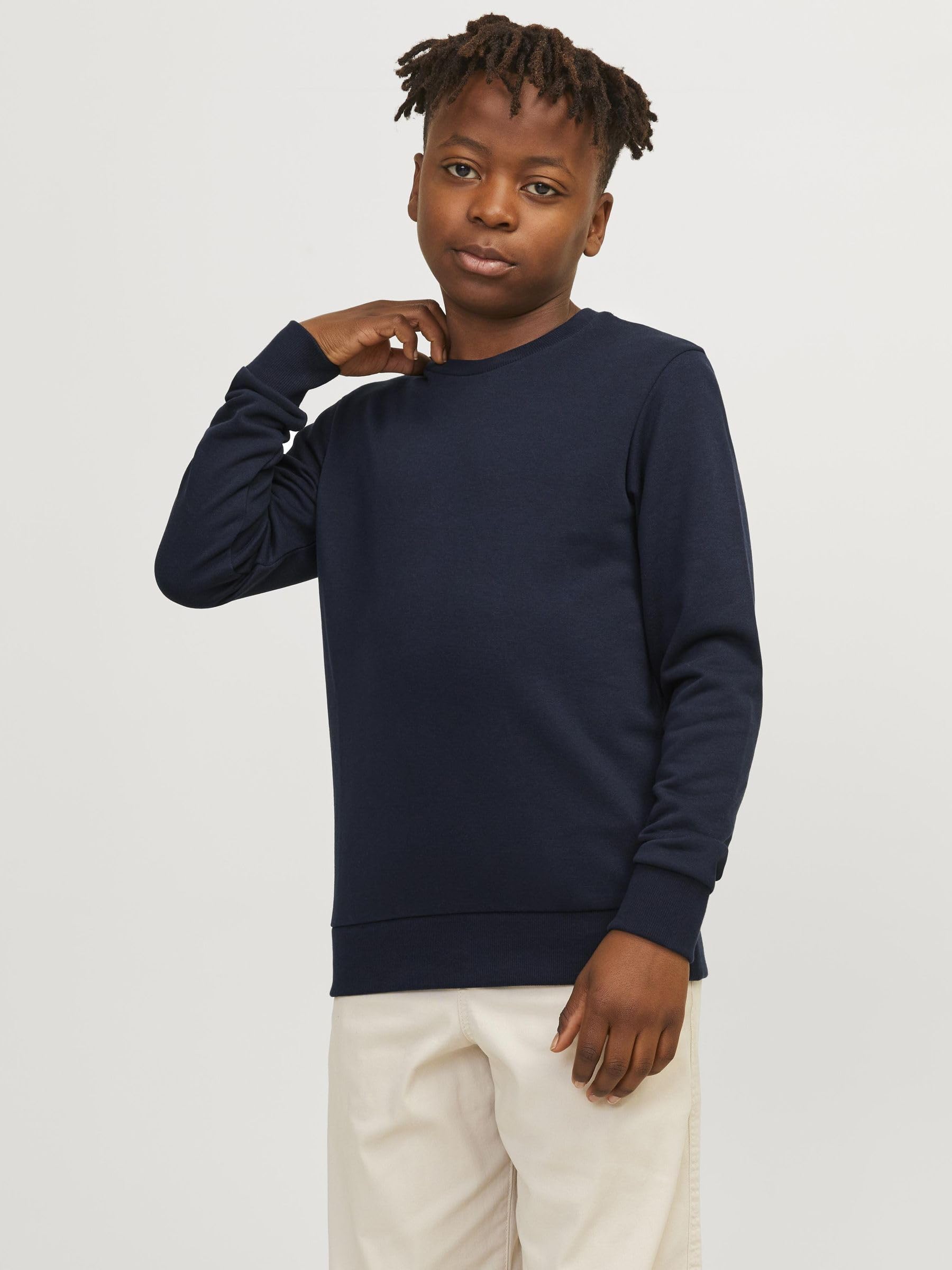 Jack & Jones Jjebradley Sweat Crew Noos Jnr Sudadera Niños (Pack de 1)