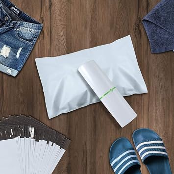 100 Mailing Bags Poly Self Seal Postal Bag 10''x13' (254 x 330mm) | Postage Bags Parcel Bag Plastic Bags Assorted Mailers Posting Shipping Post Parcel Package Bags