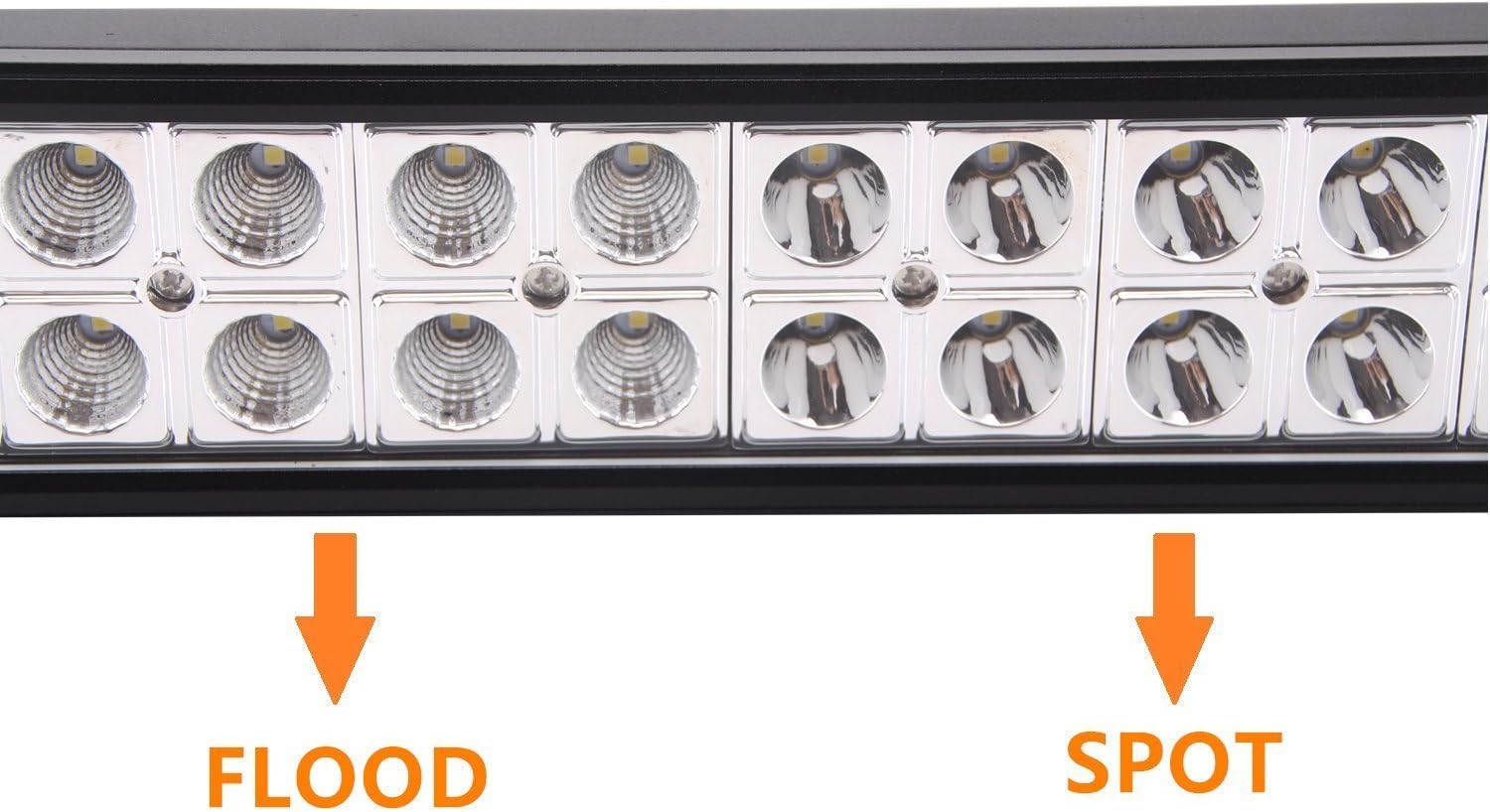 LED Light Bar, Northpole Light 32" 180W Waterproof Spot Flood Combo LED Light Bar, Off-Road Light Bar, Driving Fog Light with Mounting Bracket for Off-Road, Truck, Car, ATV, SUV, Jeeps