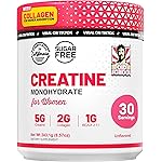 Old School Labs Creatine for Women Post-Workout Supplement - 5000mg Creatine, 2000mg Hydrolyzed Bovine Collagen & BCAA 2:1:1 for Lean Muscle Growth, Fast Recovery & Stamina - 30 Servings