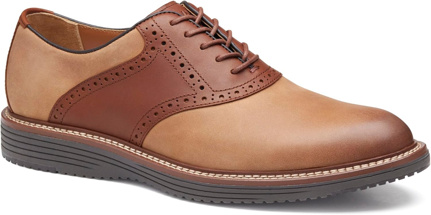 Johnston & Murphy Men's Upton Saddle Lace-Up Oxford Shoe