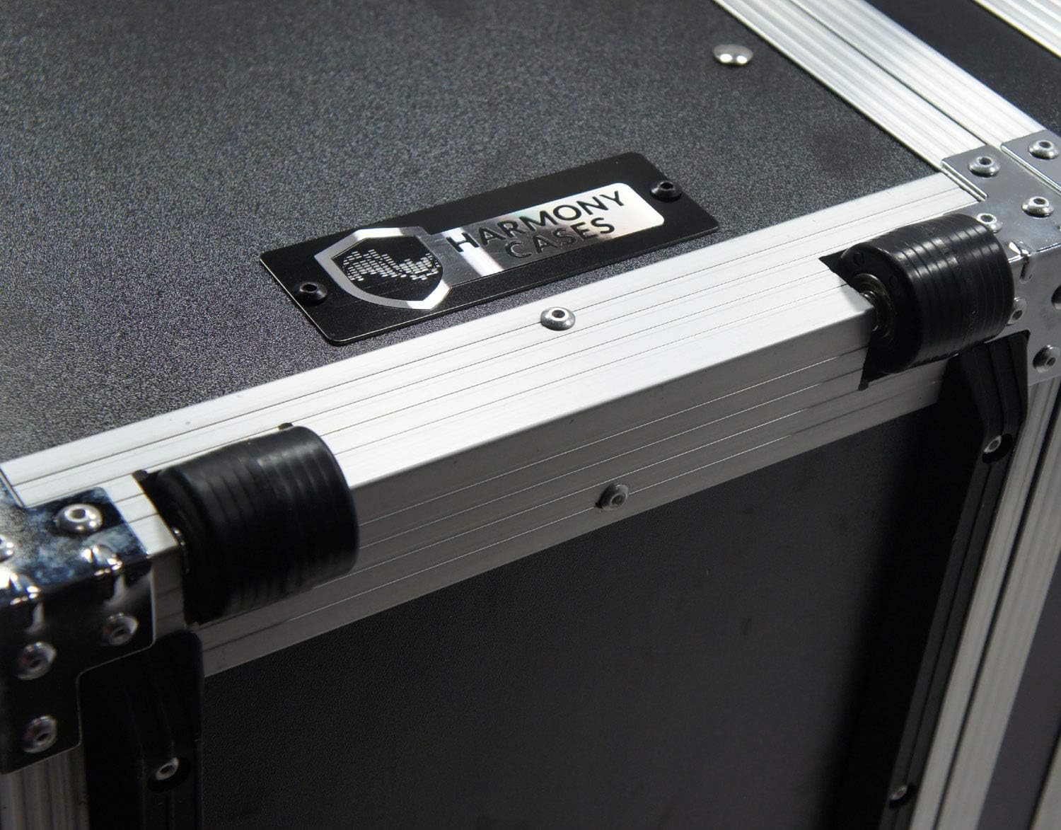 Harmony Audio Cases HC10UEDHW DJ Flight 10U FX Effect 16" Depth Case Casters & Handle