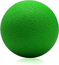 Bodylastics Lacrosse Massage Ball for Muscle Recovery Trigger Point Therapy Ball for Myofascial Release, Deep Tissue Massage, Pain Relief, Mobility Tool for Back, Feet, Neck, Yoga, and Gym