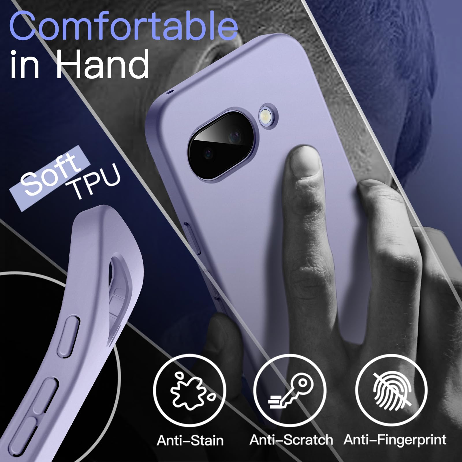 Amazon.co.jp: JETech ケース Google Pixel 9a 6.3 インチ 2025用