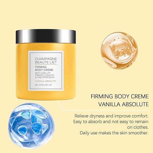 Miniatura 2 de Champagne Lift & Reafirming Body Cream con Complejo Reafirmante Luxe-Lift, crema hidratante antienvejecimiento para la piel, hidrata la piel seca en