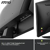 MSI MAG 255F E20 Écran Gaming 24,5" FHD - Dalle Rapid IPS 1920 x 1080, 200 Hz / 0,5 ms, HDR Ready, AMD FreeSync Premium, AI Vision, HDMI 2.0b, DP 1.2a, Design sans Cadre, inclinable, Compatible VESA, - 6