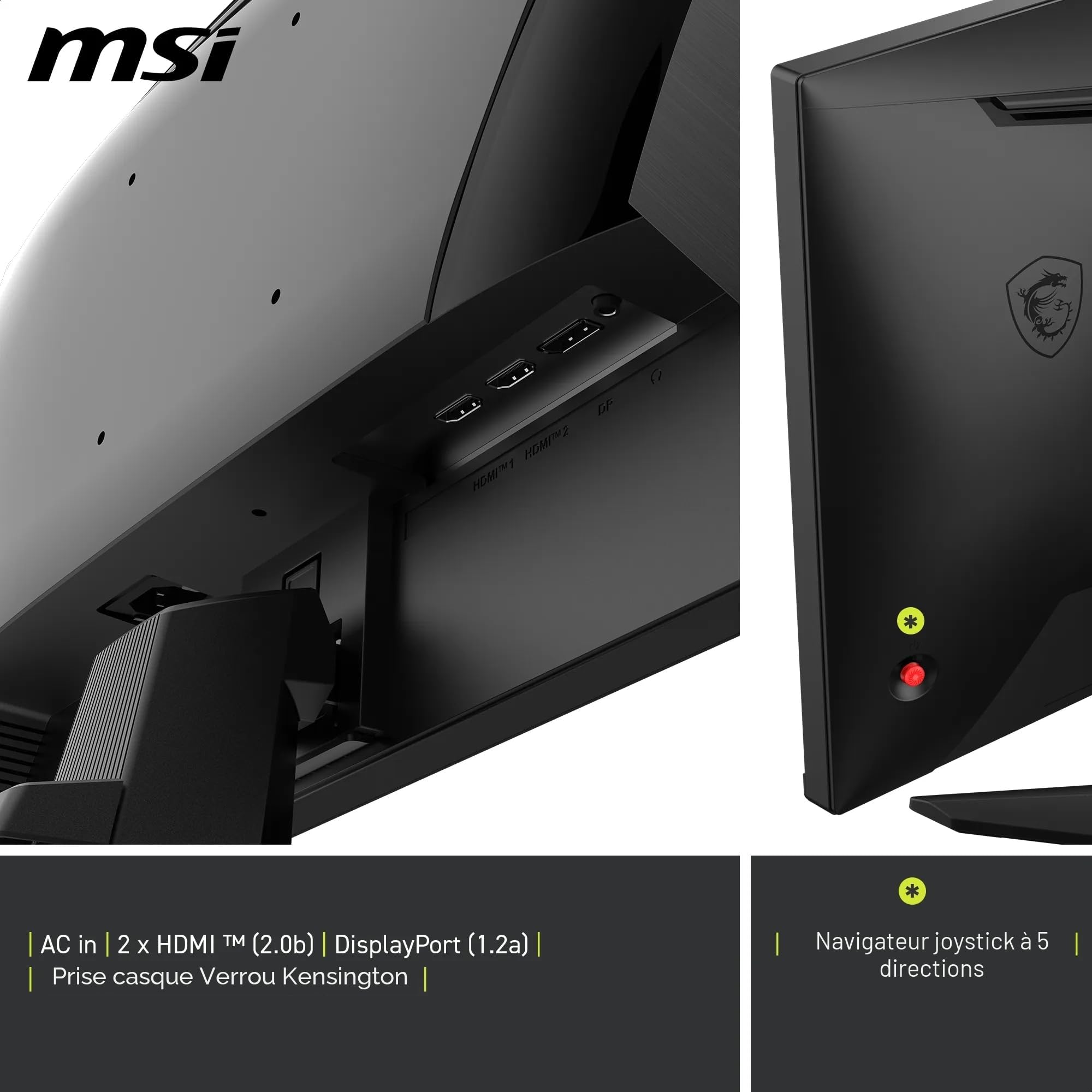 MSI MAG 255F E20 Écran Gaming 24.5" FHD