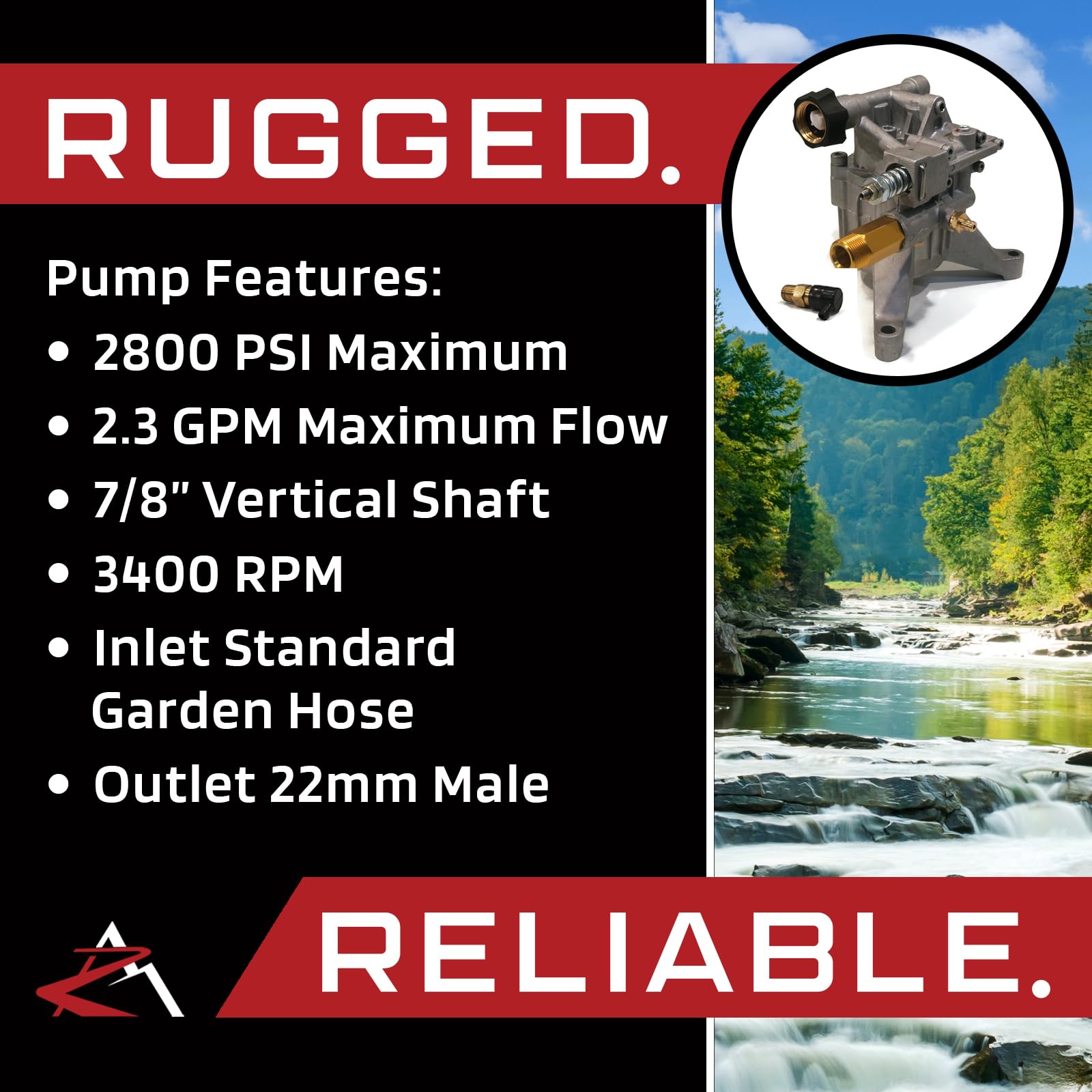 Amazon.com : Lisongin Pressure Washer Water Pump Excell Vr2500