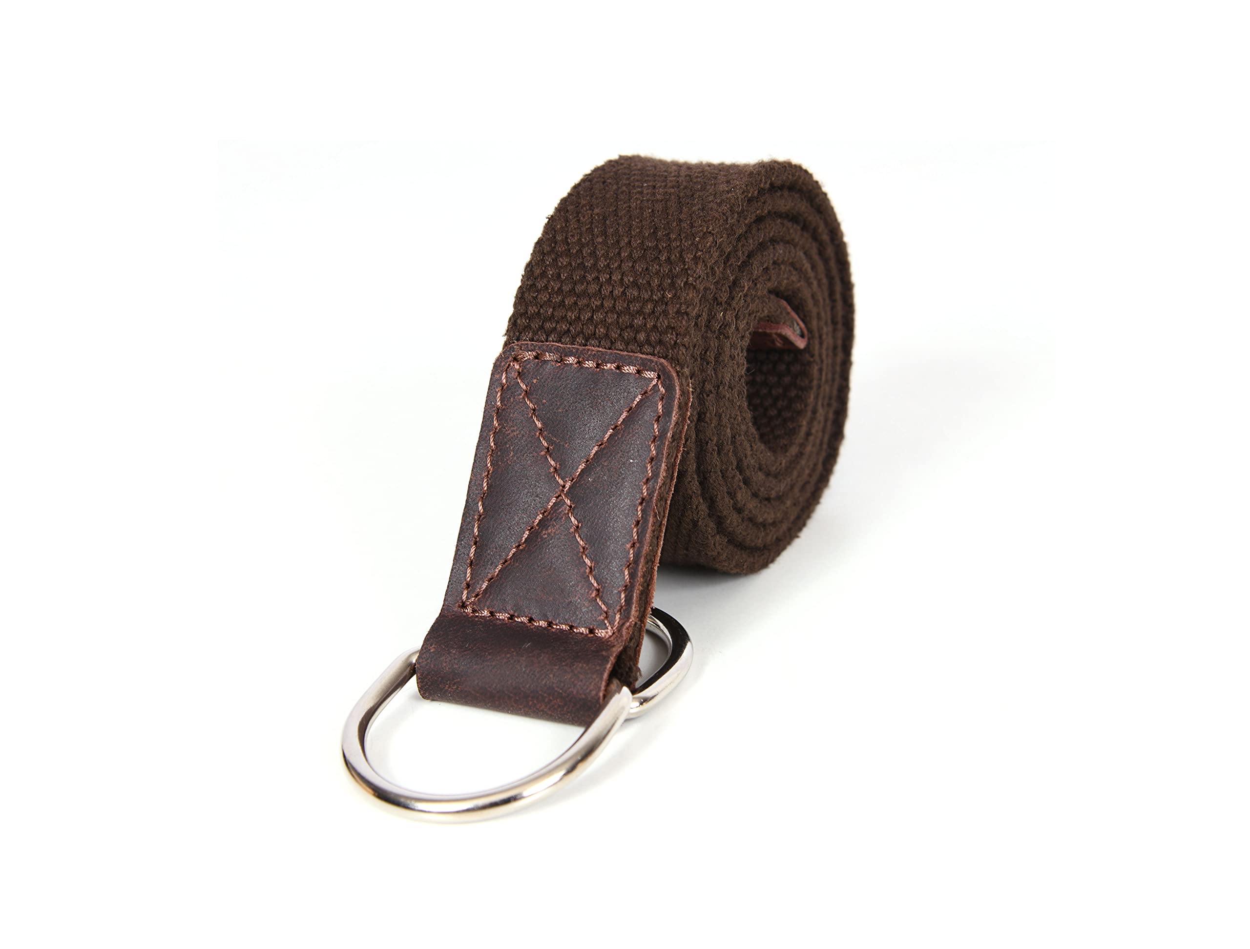 AARON LEATHER GOODS VENDIMIA ESTILOAaron Leather Goods Canvas Belt with D-ring for men & women 1 or 3 pcs Black Brown Green