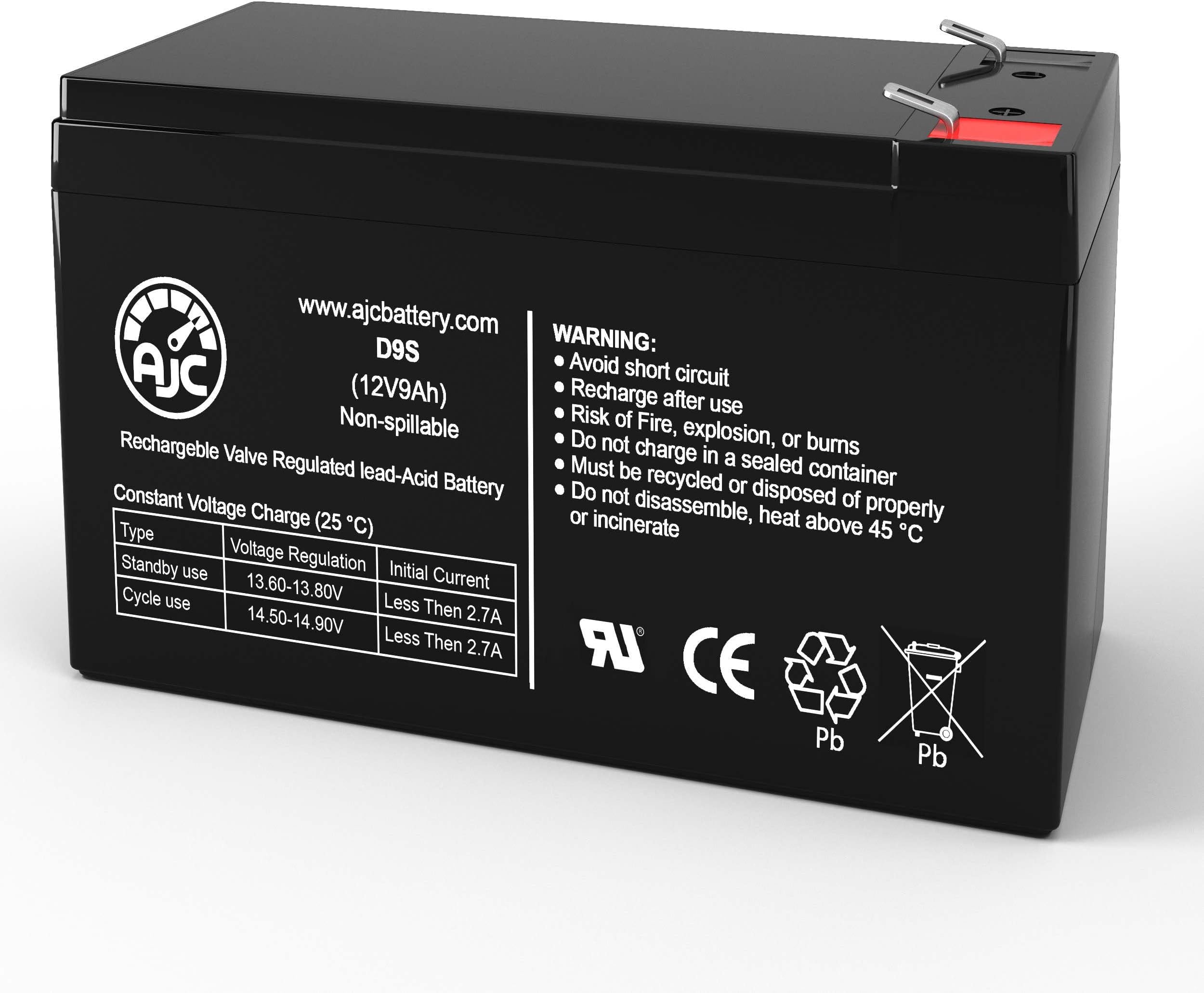 Dell 1000W (J718N-2U) 12V 9Ah UPS Battery - This is an AJC Brand Replacement