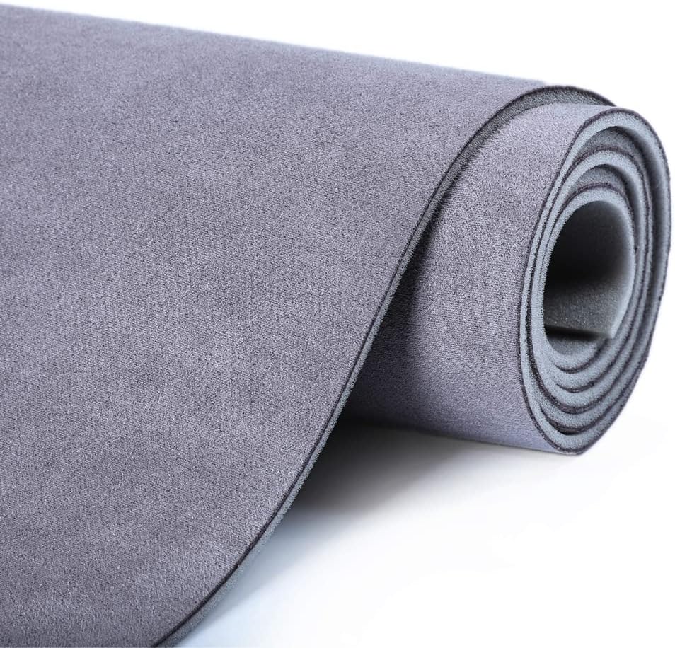 Automotive Headliner Materials Foam Faux Suede Marine Home Auto Upholstery Fabric Roof Lining