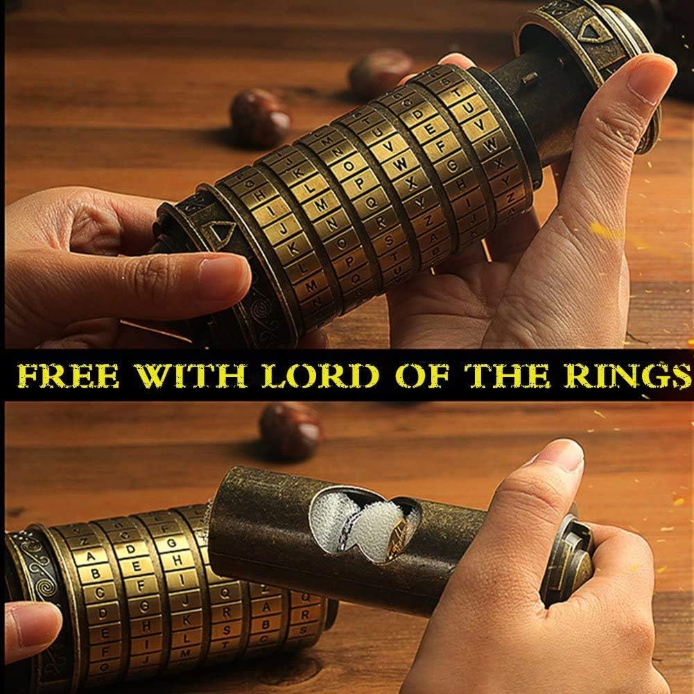 Da Vinci Code Mini Cryptex Valentine's Day Interesting Creative Romantic Birthday Gifts for Her