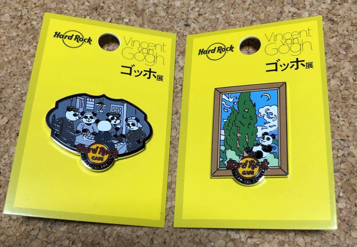 Amazon | ゴッホ展×ハードロックカフェ上野店限定 コラボ ピンバッジ