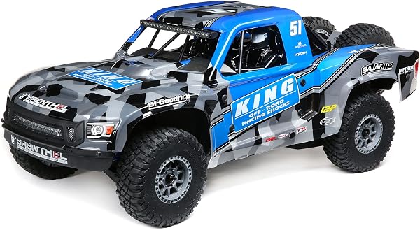 LOSI 1/6 Super Baja Rey 2.0 4X4 Desert Truck Brushless RTR, King Shocks