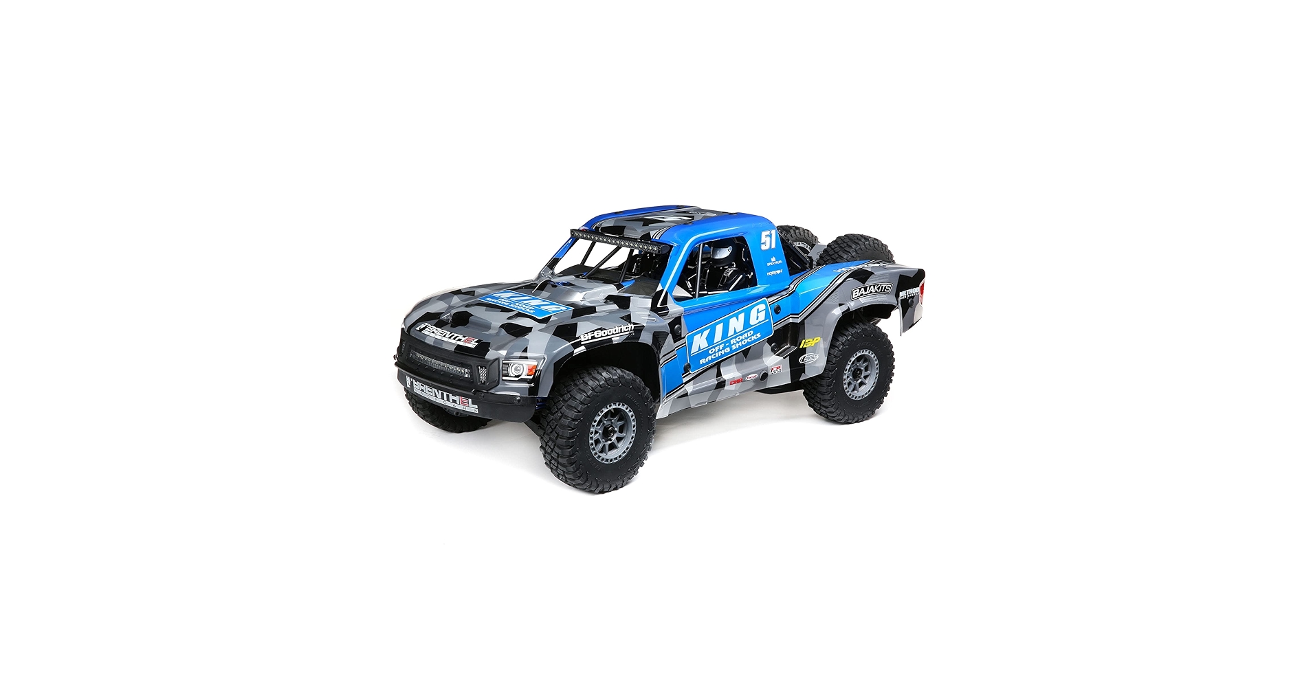 Amazon.com: Losi RC Truck 1/6 Super Baja Rey 2.0 4WD