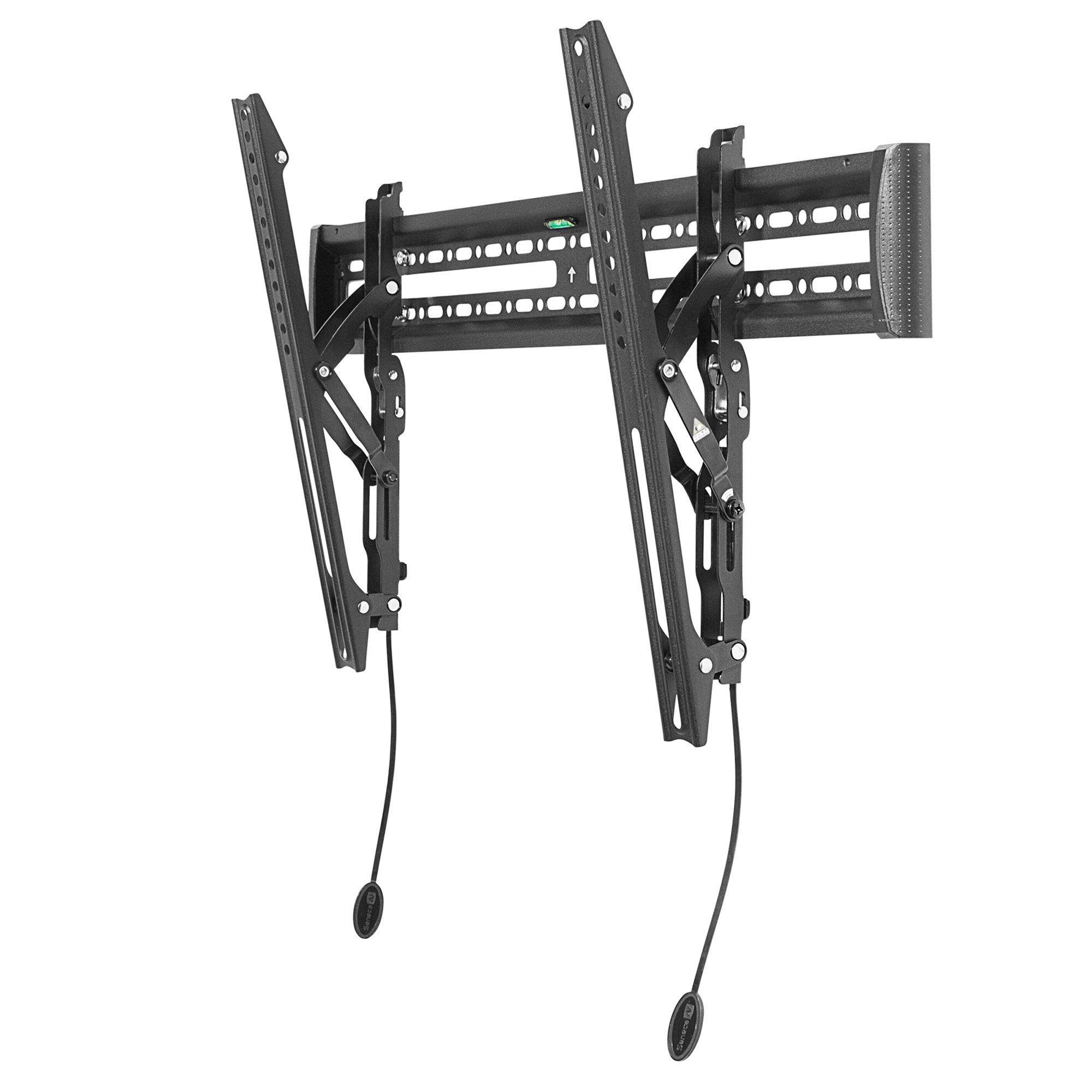 Seneca AV ST31 Low Profile Fixed TV Mount for 32"-60" Flat Screen Displays - 12 Degree Tilt - VESA Compliant - Built-in Bubble Level Included