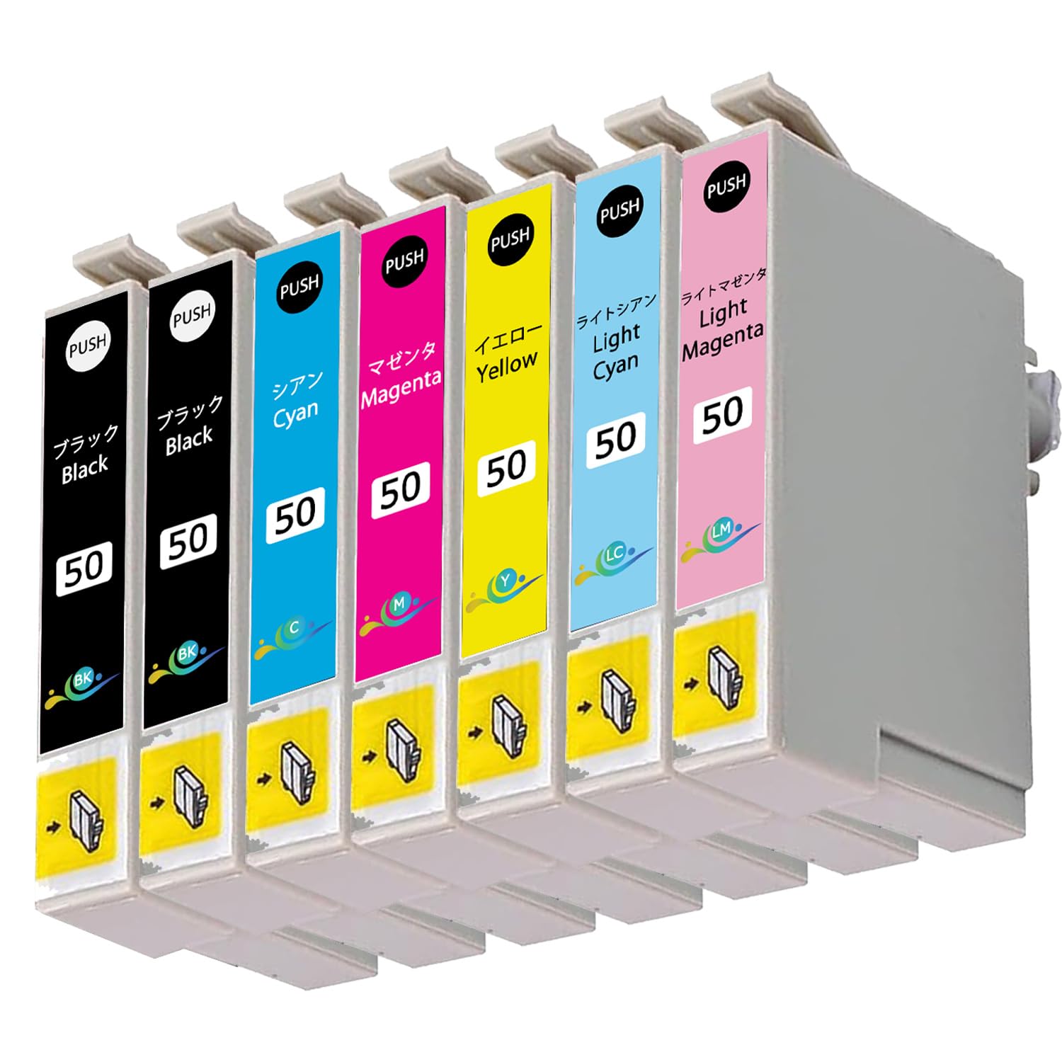 Amazon.co.jp: IC6CL50 ICBK50 インクカートリッジ エプソン 用