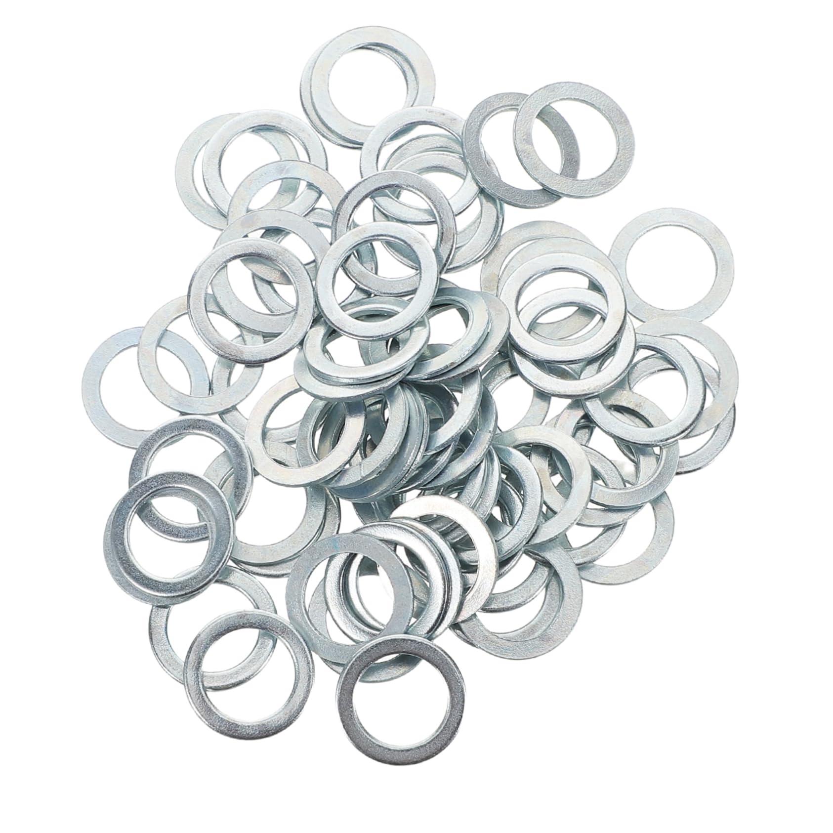 INOOMP 100pcs Skateboard Washer Durable Flat Washers for Skateboard Axles Trucks Easy to Install for Various Sports Equipment