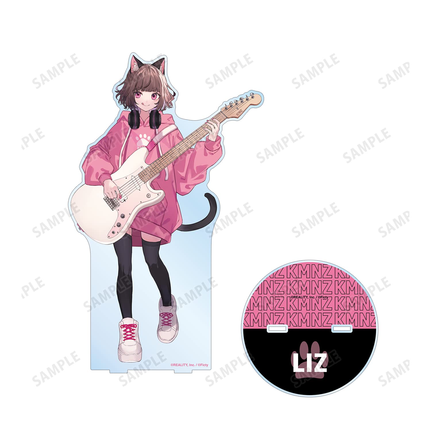 Amazon.co.jp: KMNZ 描き下ろしイラスト LIZ ギター演奏ver. 1/7