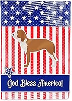 Vista 595 de Caroline's Treasures BB4243GF Bandera de jardín con texto en inglés «Merry Christmas» con texto en inglés «Merry Christmas», bandera decorativa