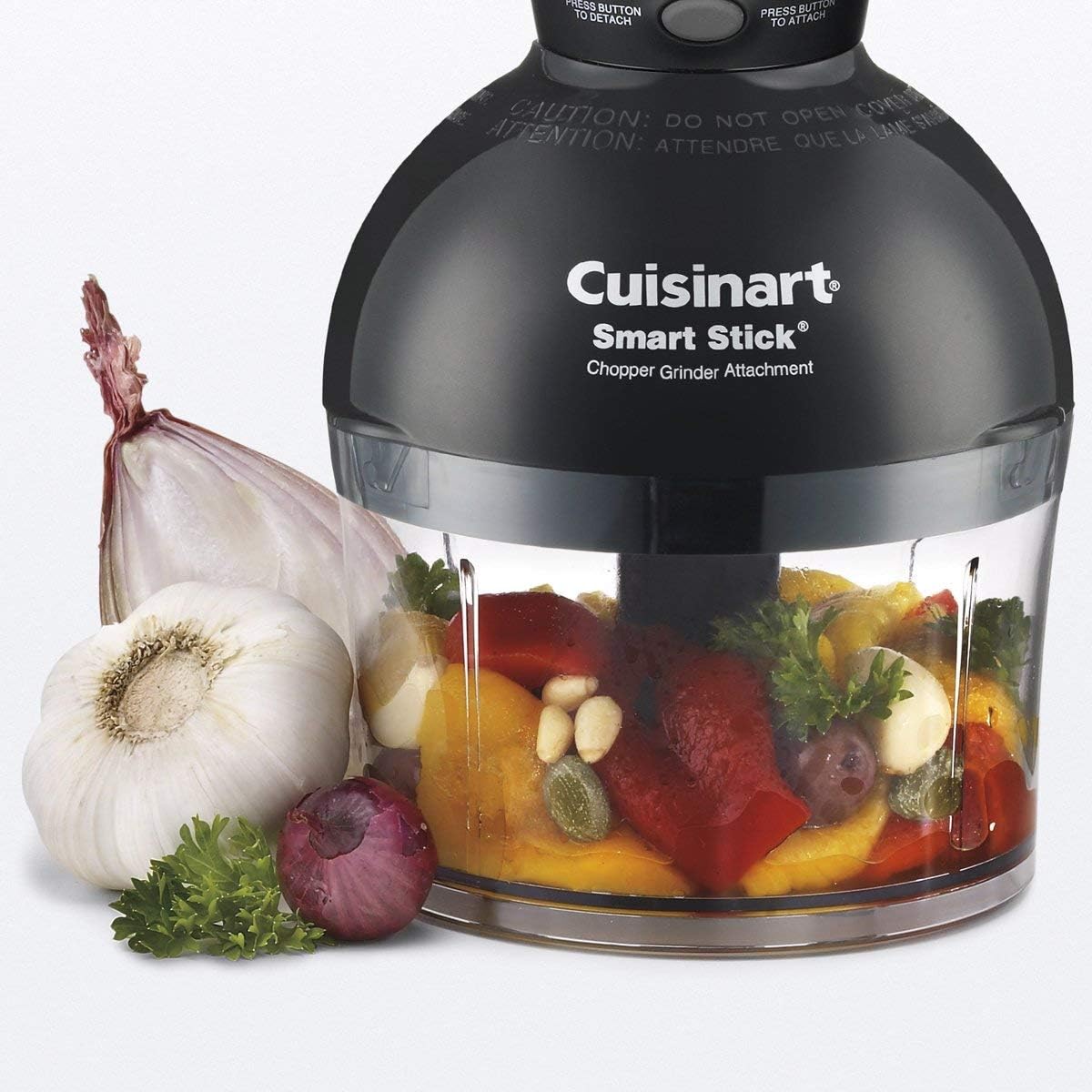 CUISINART SmartStick 2-Speed Hand Blender with Chopper Attachment (Renewed)