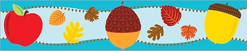 Apples & Acorns Straight Borders