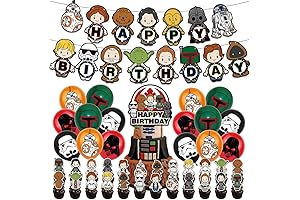 Star Wars Birthday Banner Party Decorations