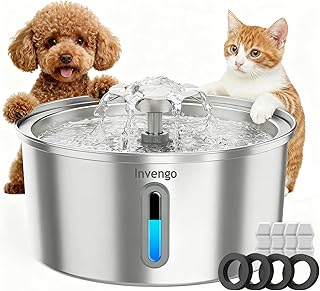 Cat Stainless Steel Cat Water Fountain