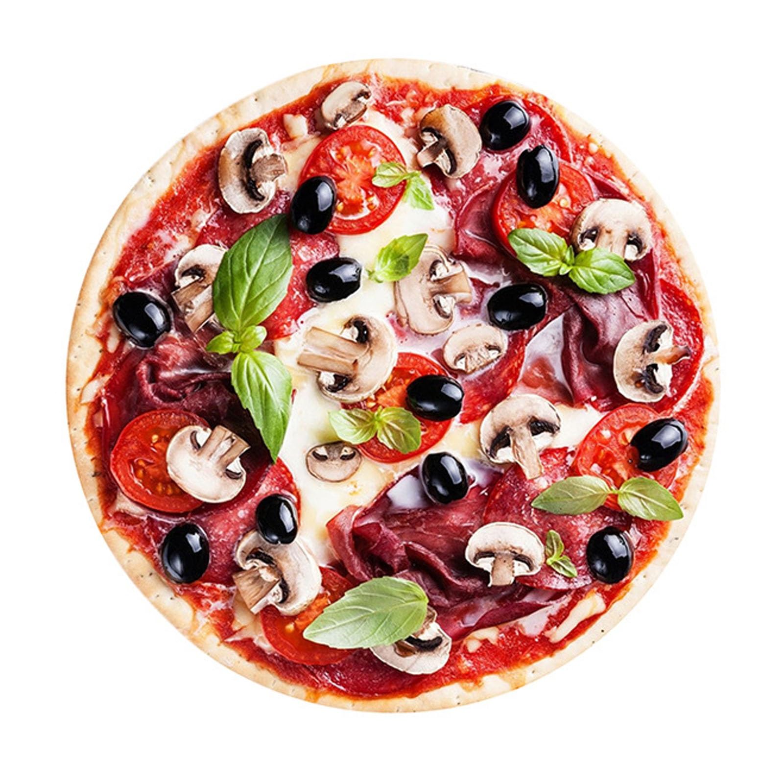Couverture pizza aux fruits un cadeau nouveauté drôle pour anniversaire
