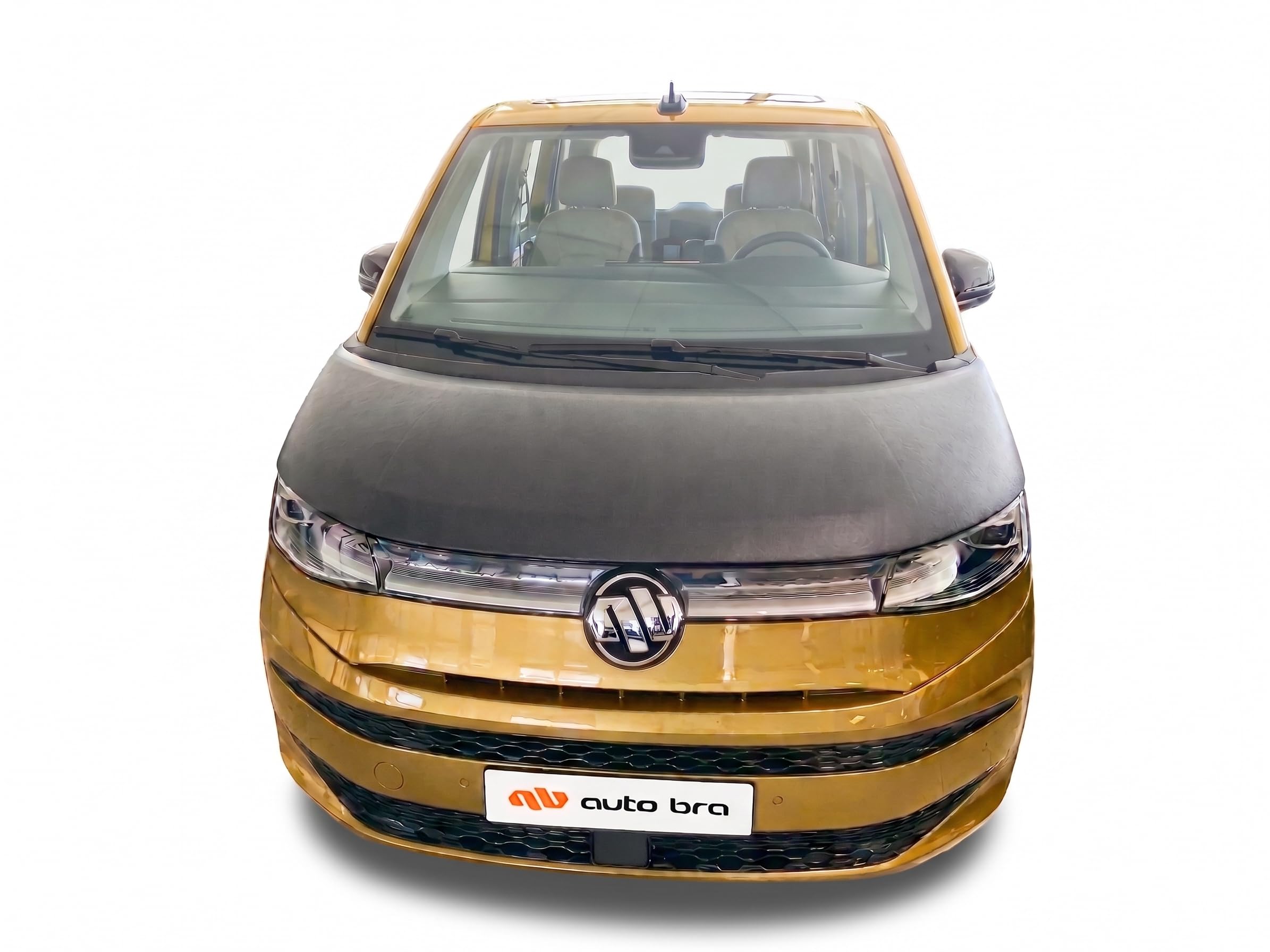 AB3-00907 Auto Bra Motorhaubenschutz kompatibel mit VW T7 Multivan Caravelle Haubenbra Steinschlagschutz Tuning Bonnet Bra