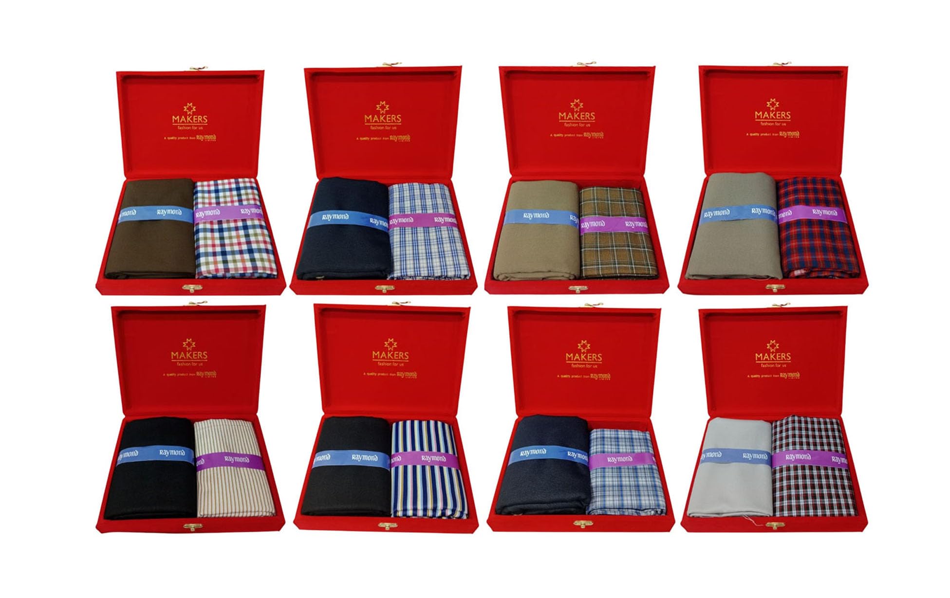 raymond fabrics Raymond Men’s Shirt & Trouser Fabric Combo Gift Set | Premium Cotton Shirt + Poly-Viscose Pant Fabric | Formal Wear | Festive Gift Box-picture-12
