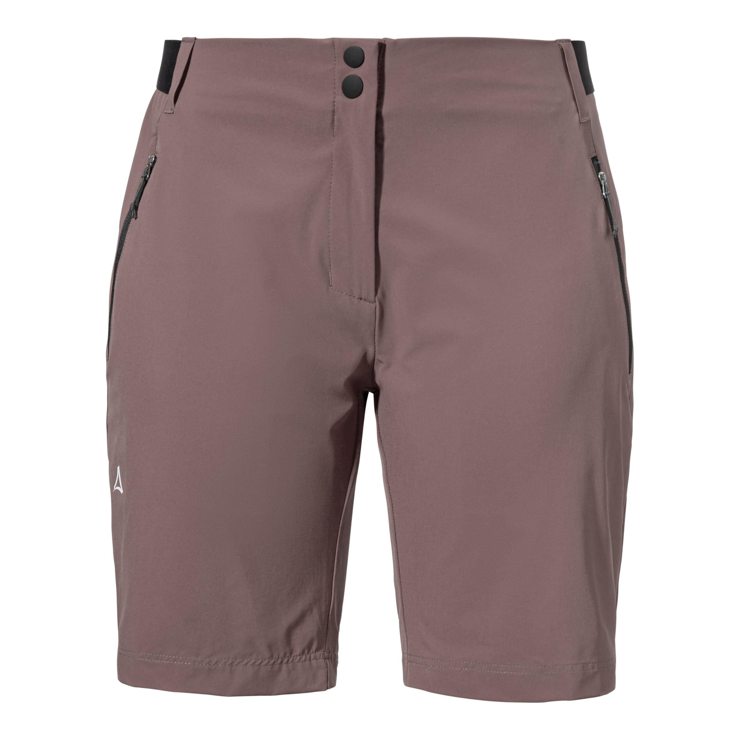 Schöffel Damen Shorts Style Blaustein WMS, leichte Wanderhose mit 4-Wege-Stretch, kurze Hose aus recyceltem Material, schnell trocknend mit legerer Passform